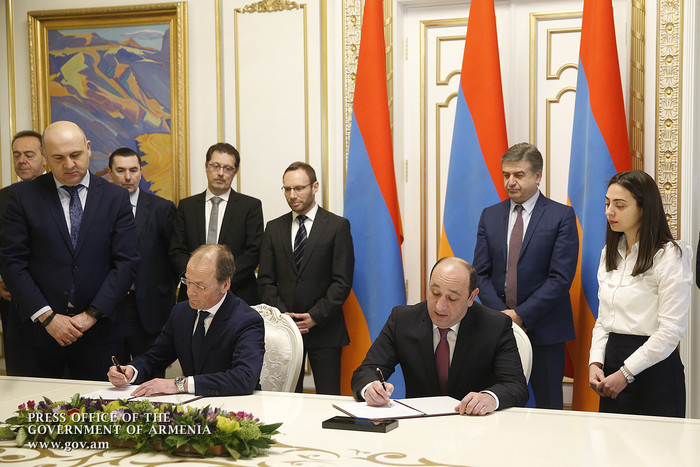 ՀՀ կառավարության և  «Ֆիլիպ Մորիս Ինթերնեյշնլի Մենեջմենթ Էս Էյ» ընկերության միջև ստորագրվել է փոխըմբռ