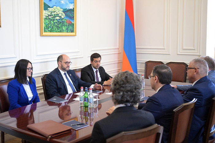 Արայիկ Հարությունյանն ընդունել է Եվրոպական հեծանվային միության նախագահին  և գլխավոր քարտուղարին