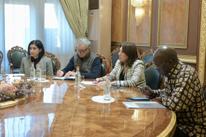 Արայիկ Հարությունյանն ընդունել է Ֆրանկոֆոնիայի խաղերի միջազգային կոմիտեի տնօրեն Զեյնա Մինայի գլխավոր