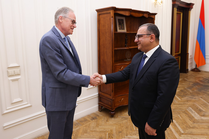 Փոխվարչապետ Տիգրան Խաչատրյանն  ընդունել  է ԵՄ Արտաքին գործողությունների եվրոպական ծառայության տնօրեն