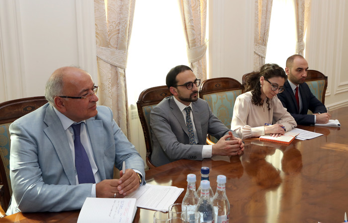 Փոխվարչապետ Տիգրան Ավինյանն ընդունել է Զարգացման ֆրանսիական գործակալության Հարավային Կովկասի գրասենյ