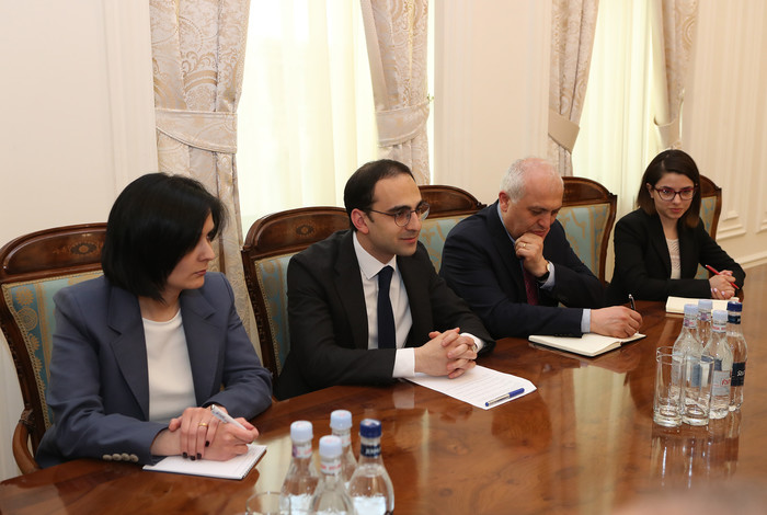 Փոխվարչապետ Տիգրան Ավինյանն ընդունել է գերմանական «Ֆրաունհոֆեր» ինստիտուտի պատվիրակությանը