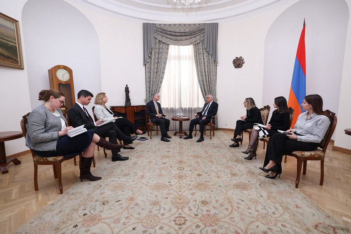 Փոխվարչապետ Մհեր Գրիգորյանն ընդունել է ԱՄՆ Կովկասյան բանակցությունների հարցերով ավագ խորհրդականին