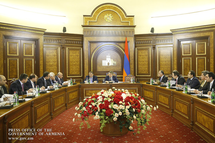 Վարչապետին զեկուցվել է գործարար միջավայրի բարելավմանն ուղղված աշխատանքային խմբի գործունեության ընթաց