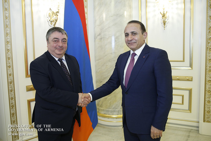 Վարչապետը հրաժեշտի հանդիպում է ունեցել Հայաստանում Վրաստանի արտակարգ և լիազոր դեսպանի հետ
