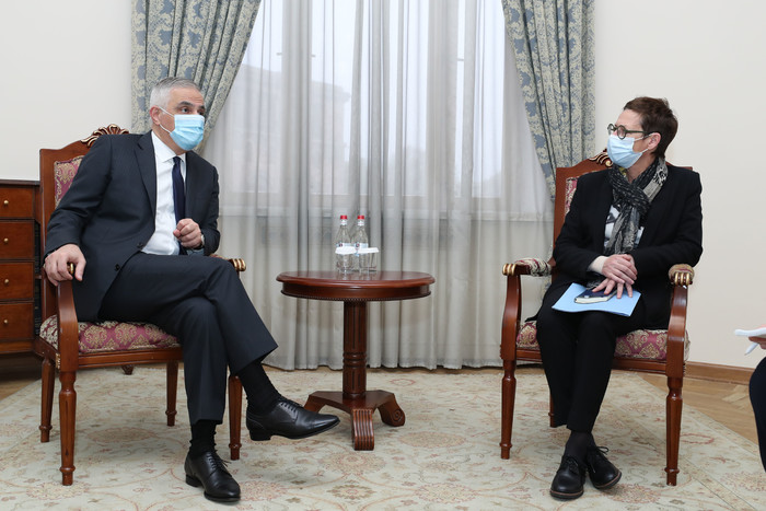 Փոխվարչապետ Մհեր Գրիգորյանն ընդունել է Ֆրանսիայի դեսպանին
