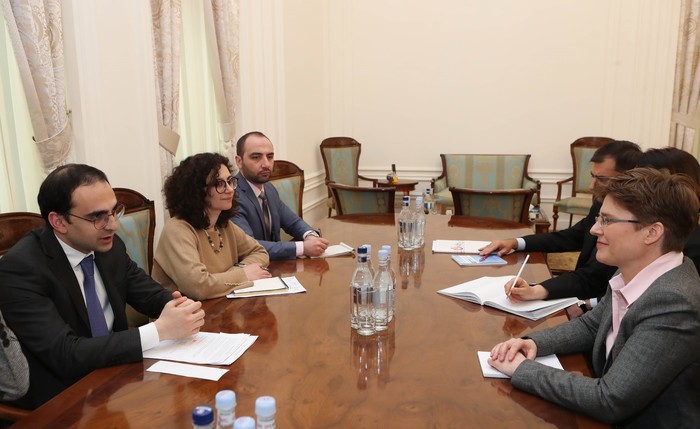 Փոխվարչապետ Տիգրան Ավինյանն ընդունել է Գերմանիայի միջազգային համագործակցության ընկերության գրասենյակ
