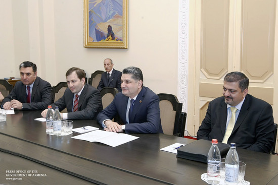 Ասադ Ալամը վարչապետին է ներկայացրել Համաշխարհային բանկի տարածաշրջանային նորանշանակ տնօրենին