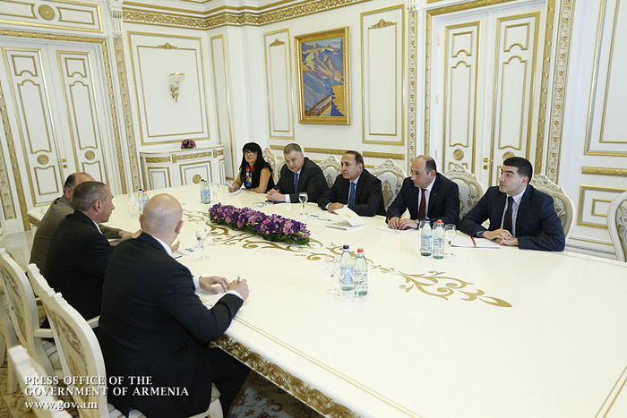 Վարչապետն ընդունել է «Լիդիան Ինթերնեյշնլ» ընկերության նախագահին