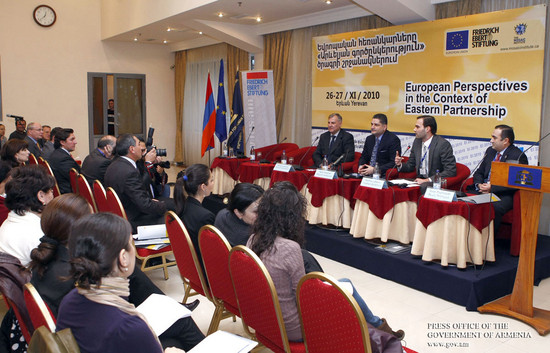 Տիգրան Սարգսյանը մասնակցել է եվրոպական ինտեգրման թեմայով կազմակերպված համաժողովին
