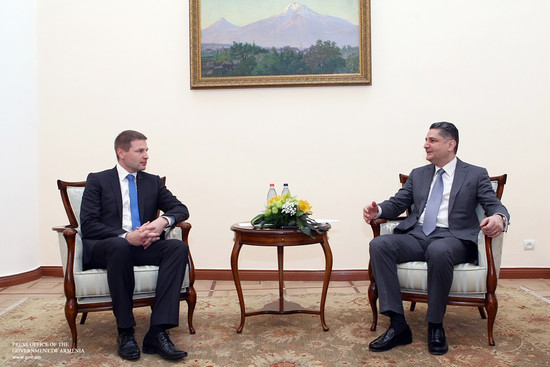 Վարչապետն ընդունել է Էստոնիայի արդարադատության նախարարին