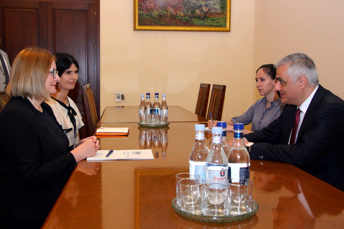 Փոխվարչապետ Մհեր Գրիգորյանն ընդունել է Միացյալ Թագավորության արտակարգ և լիազոր դեսպանին