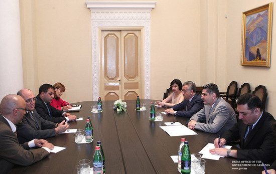 Հանդիպում «Էգմոնտ» խմբի ներկայացուցիչների հետ