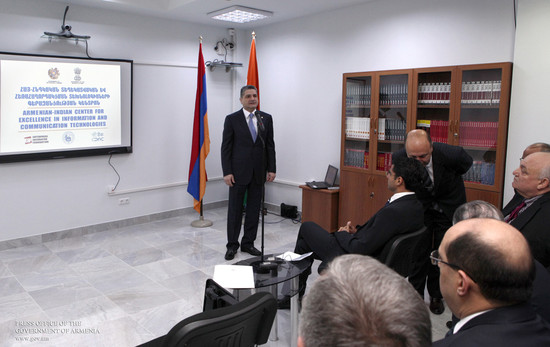 Երևանում բացվել է հայ-հնդկական տեղեկատվական և հաղորդակցության տեխնոլոգիաների կենտրոն