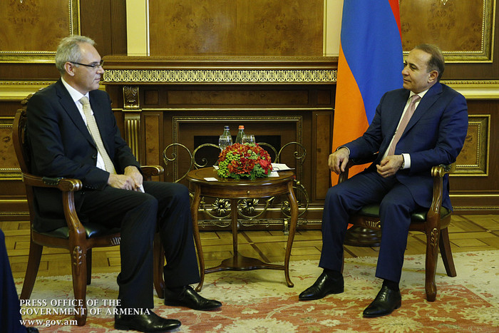 Վարչապետն ընդունել է ՀՀ-ում Գերմանիայի նորանշանակ դեսպանին