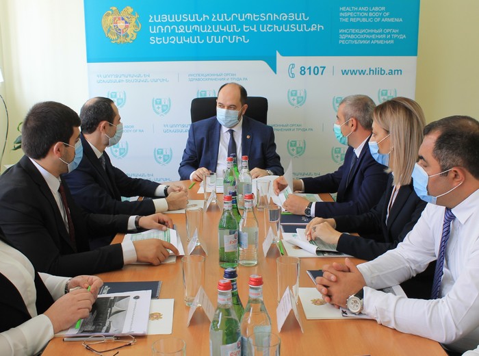 Արայիկ Հարությունյանը ծանոթացել է Առողջապահական և աշխատանքի տեսչական մարմնի գործունեությանը