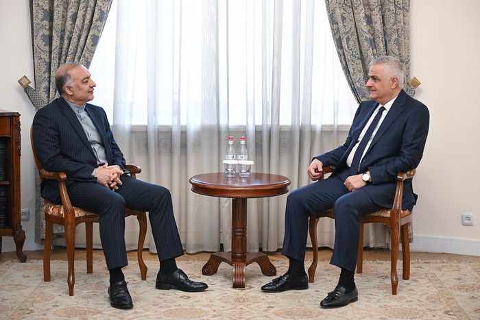 Փոխվարչապետ Մհեր Գրիգորյանն ընդունել է Իրանի դեսպանին