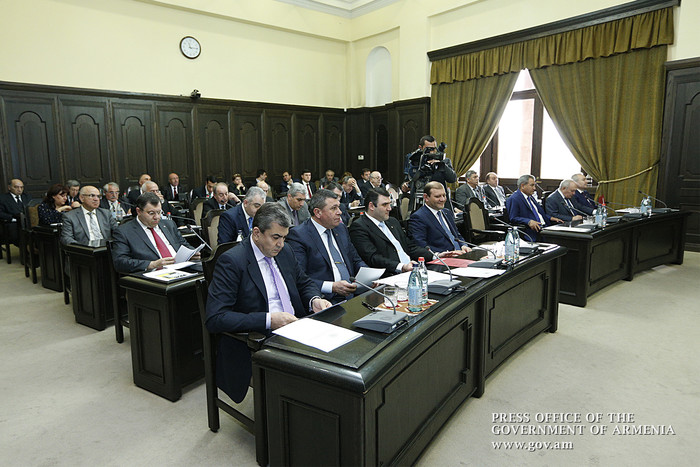 Տեղի է ունեցել ՀՀ կառավարության հերթական նիստը