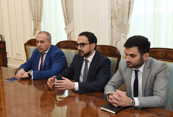 Փոխվարչապետ Տիգրան Ավինյանն ընդունել է Ինֆորմացիայի ազատության կենտրոնի նախագահին