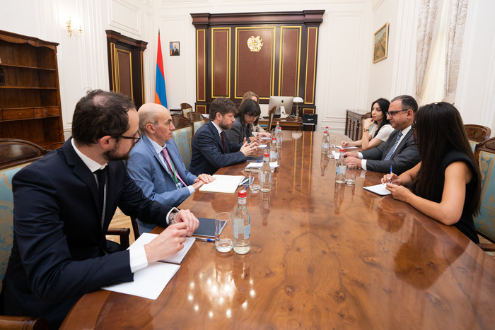 Փոխվարչապետ Տիգրան Խաչատրյանն  ընդունել է Հայաստանում  Ֆրանսիայի նորանշանակ դեսպանին