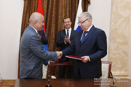 Սոչիում ստորագրվել է ՌԴ տարածքում ՀՀ քաղաքացիների և ՀՀ տարածքում ՌԴ քաղաքացիների գտնվելու կարգի մասի