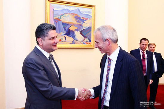 Տիգրան Սարգսյանն ընդունել է Միացյալ Թագավորության ԱԳՆ Եվրոպական հարցերով պետական նախարարին