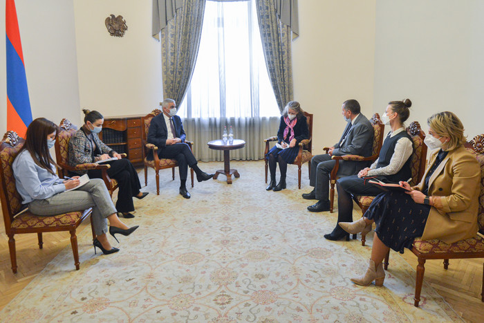 Փոխվարչապետ Մհեր Գրիգորյանն ընդունել է Հայաստանում ՄԱԿ-ի մշտական համակարգողին