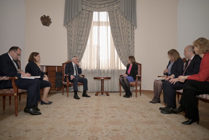 Մհեր Գրիգորյանը հյուրընկալել է Միջազգային ֆինանսական կորպորացիայի պատվիրակությանը