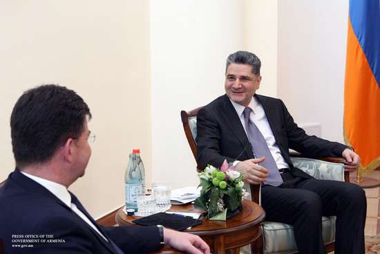 Տիգրան Սարգսյանն ընդունել է Միրոսլավ Լայչակին