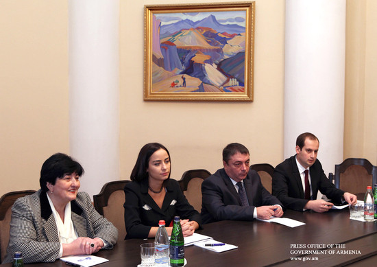 Տիգրան Սարգսյանն ընդունել է Վերա Կոբալիային
