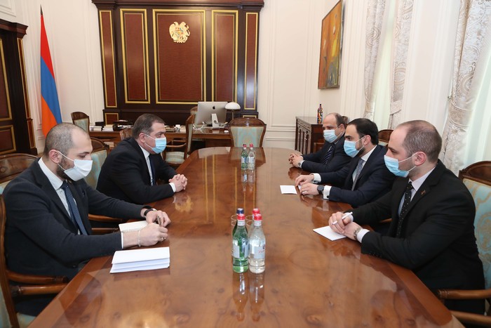 Տիգրան Ավինյանն ընդունել է Վրաստանի դեսպանին