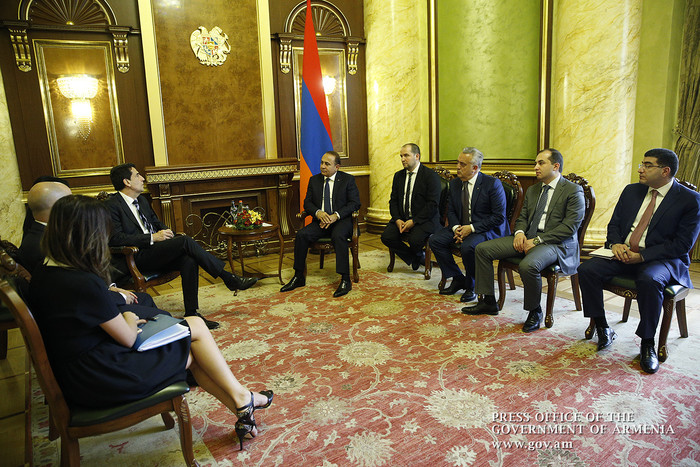 Վարչապետն ընդունել է Արգենտինայի Ազգային բանկի նախագահին
