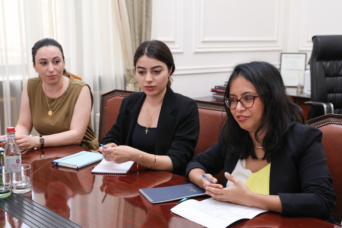 Արայիկ Հարությունյանը հանդիպել է «Բաց կառավարման գործընկերություն» նախաձեռնության պատվիրակության հետ