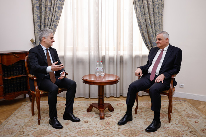 Փոխվարչապետ Մհեր Գրիգորյանը հանդիպում է ունեցել ԵՆԲ պատվիրակության հետ