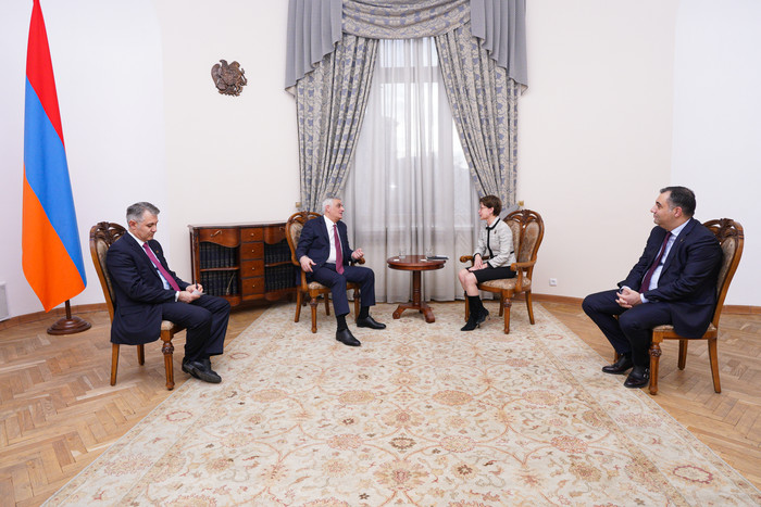 Փոխվարչապետ Մհեր Գրիգորյանն ընդունել է Հայաստանում Լատվիայի դեսպանին