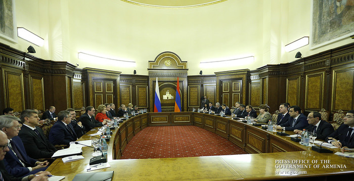 Վարչապետ Աբրահամյանն ընդունել է ՌԴ Դաշնային ժողովի Դաշնության խորհրդի նախագահ Վալենտինա Մատվիենկոյին