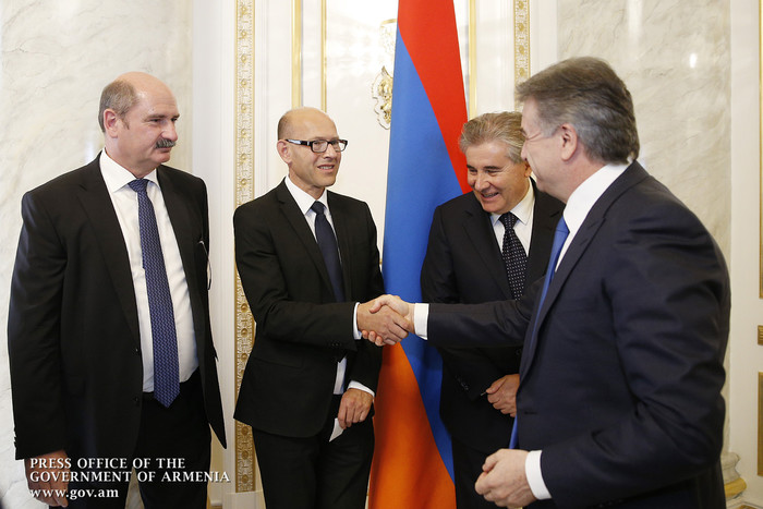 Վարչապետն ընդունել է «Ռենկո» ընկերության պատվիրակությանը