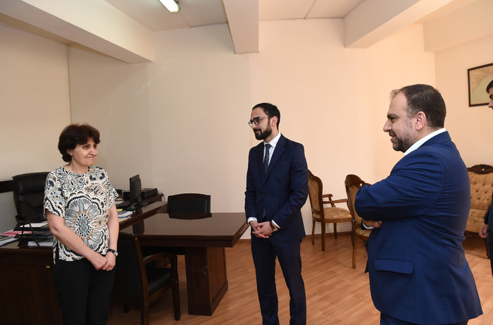 Փոխվարչապետ Տիգրան Ավինյանը շրջայց է կատարել Քաղաքաշինության պետական կոմիտեում