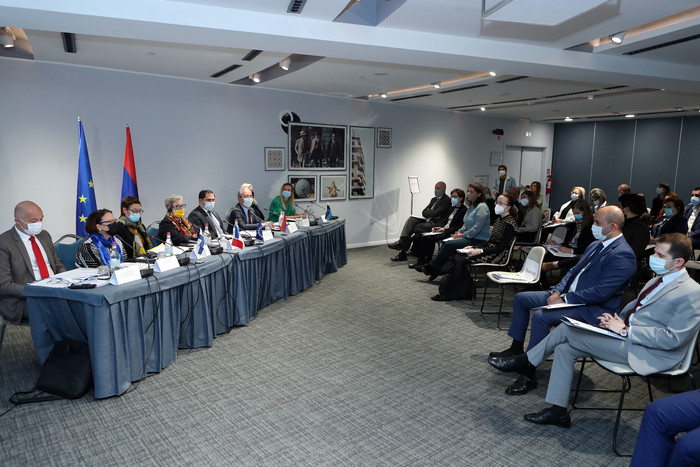 Փոխվարչապետ Սուրեն Պապիկյանը մասնակցել է ԵՄ «Թվինինգ» ծրագրի առաջընթացի ներկայացման միջոցառմանը