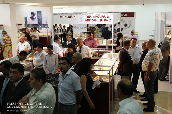 Երևանում բացվել է «Ոսկեգործություն 2014» 11-րդ միջազգային ցուցահանդես-վաճառքը