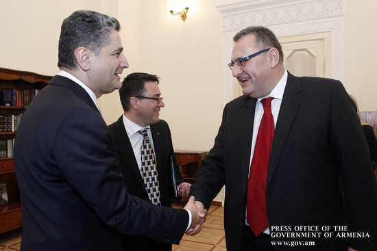 Տիգրան Սարգսյանը Միլան Ցաբրնոխի հետ քննարկել է ՀՀ-ԵՄ հարաբերություններին առնչվող հարցեր
