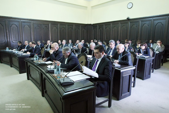 Վարչապետ Տիգրան Սարգսյանի ներածական խոսքը կառավարության նիստում