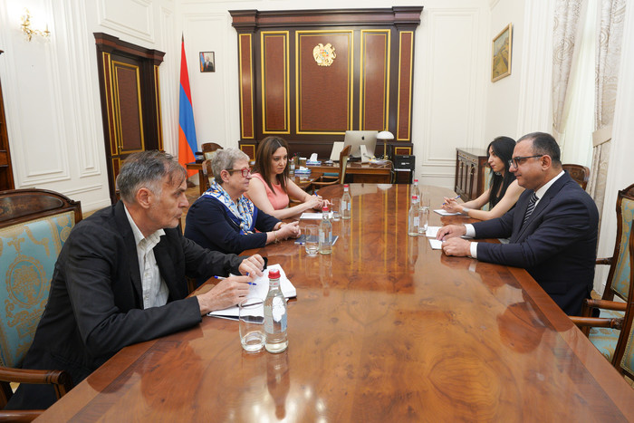 Փոխվարչապետ Տիգրան Խաչատրյանն  ընդունել է Հայաստանում ԵՄ պատվիրակության ղեկավար Անդրեա Վիկտորինին