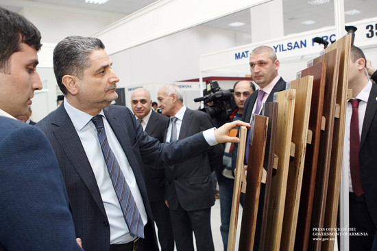 Տիգրան Սարգսյանը մասնակցել է «Կովկաս շինարարություն և վերանորոգում EXPO 2013» ցուցահանդեսի բացմանը