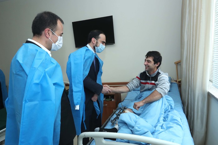 Փոխվարչապետ Տիգրան Ավինյանն այցելել է վիրավոր զինվորներին
