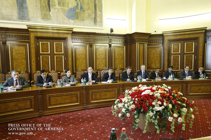 Վարչապետն ընդունել է Ասիական զարգացման բանկի տնօրենների խորհրդի պատվիրակությանը