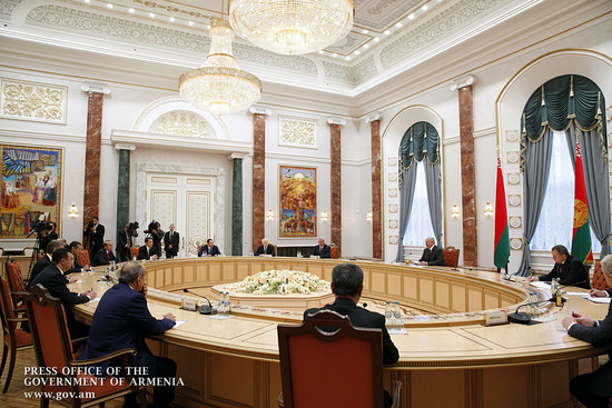 Մեկնարկել է ՀՀ վարչապետի աշխատանքային այցը Բելառուս