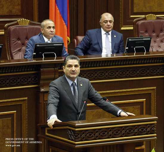 ՀՀ  վարչապետի ելույթը  ՀՀ Ազգային Ժողովի լիագումար նիստում ՀՀ 2011 թվականի պետական բյուջեի նախագծի