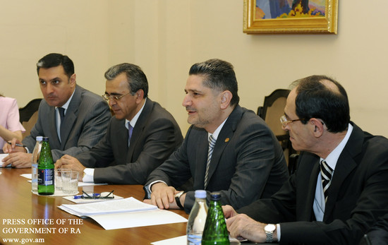 Տեղի է ունեցել Հայ-ռուսական տնտեսական համագործակցության միջկառավարական հանձնաժողովի համանախագահներ Տ