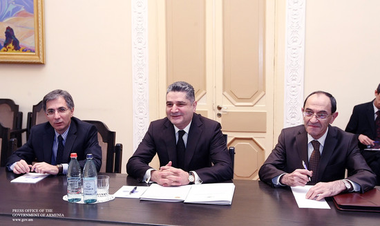 Տիգրան Սարգսյանն ընդունել է Եվրասիական տնտեսական հանձնաժողովի կոլեգիայի նախագահին